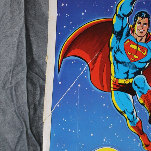 Vintage DC Poster - 1977 Parade Cover Image 1978 DC Poster Book - Paper Poster - Picture 2 of 5